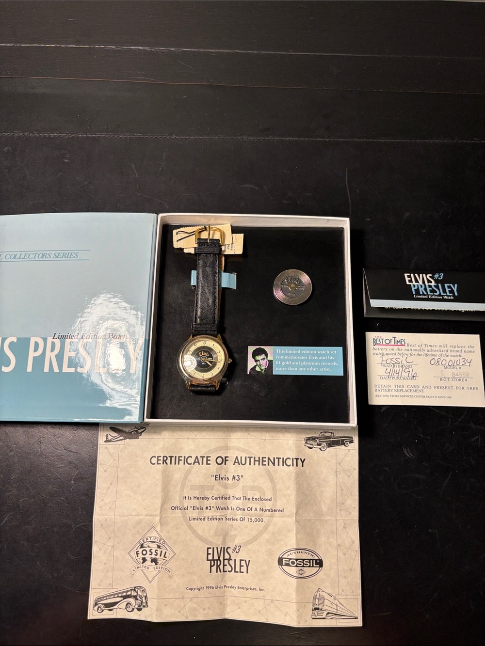 Elvis Fossil watch #3 - Limited Edition